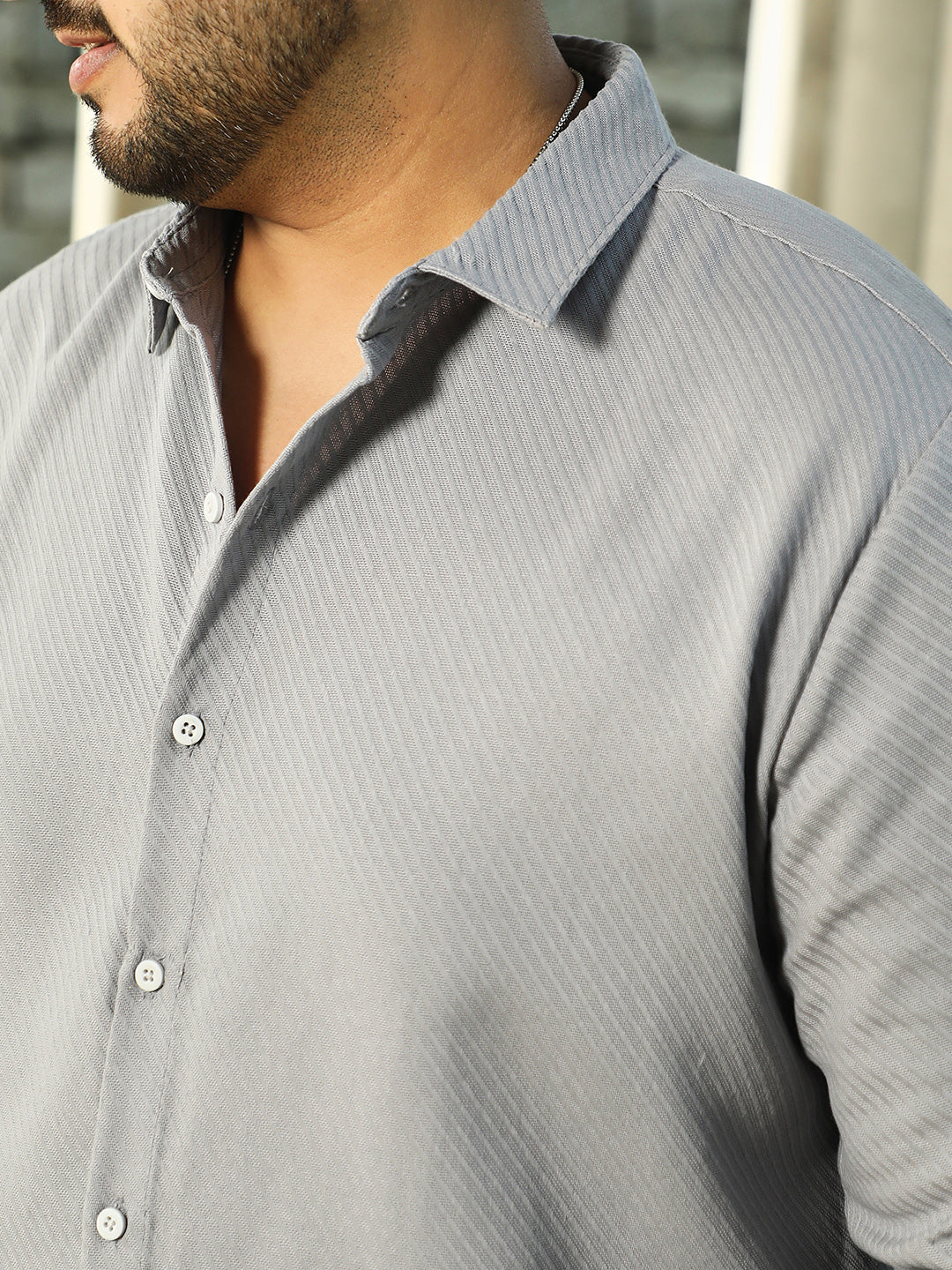 Slanted-Trough Shirt