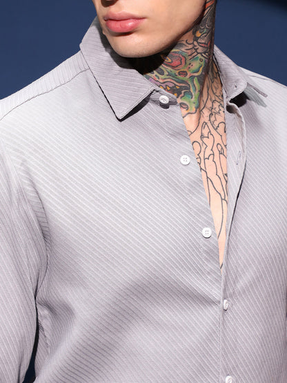 Slanted-Trough Shirt
