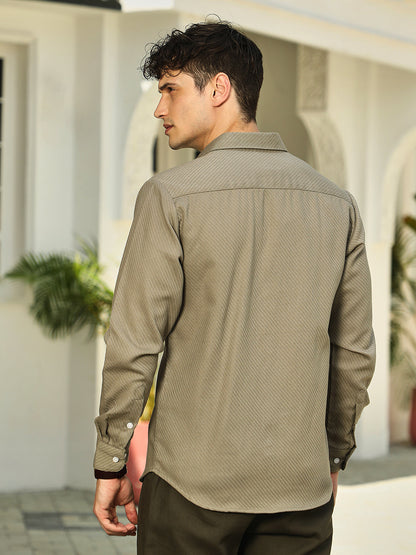 Slanted-Trough Shirt