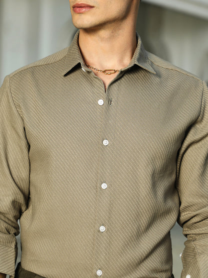 Slanted-Trough Shirt