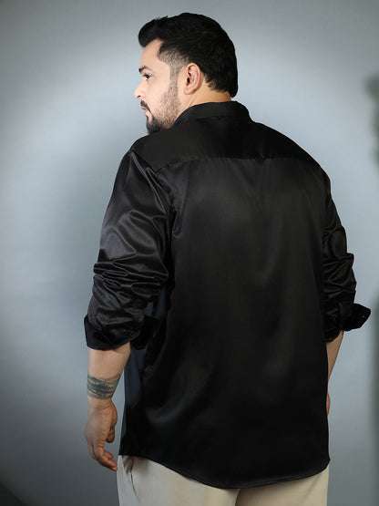 Solid Satin Shirt