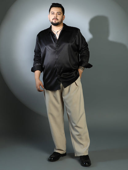 Solid Satin Shirt