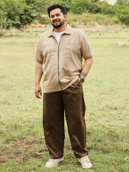 Waffle-Utility Casual Shirt