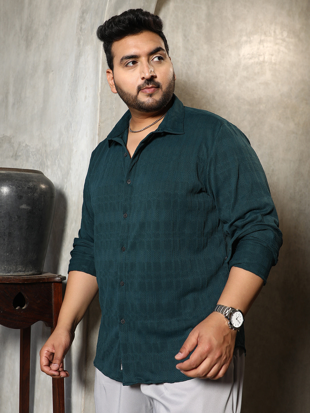 Braided-Knot Tactile Shirt