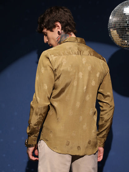 Lotus-Texture Shirt