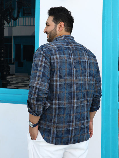 Splatter-Tartan Shirt