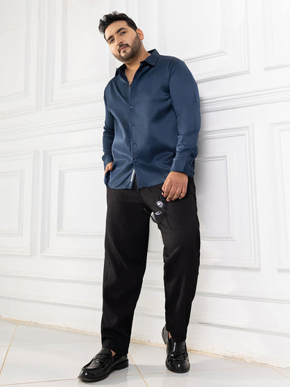 Satin Solid Shirt