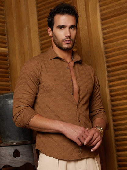Chevron-Tactile Shirt