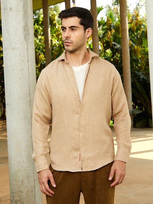 Solid Woven Shirt