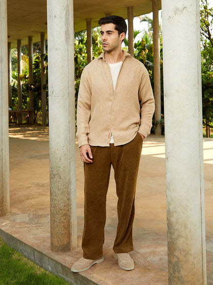 Solid Woven Shirt