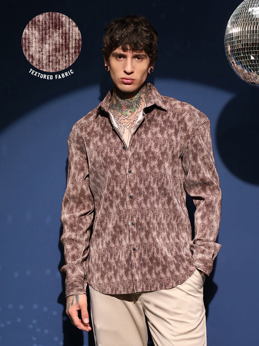 Faded Corduroy Relaxed Shirt