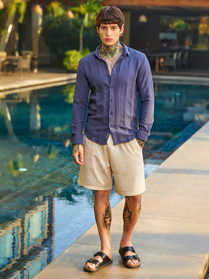 Parallel-Check Tactile Shirt