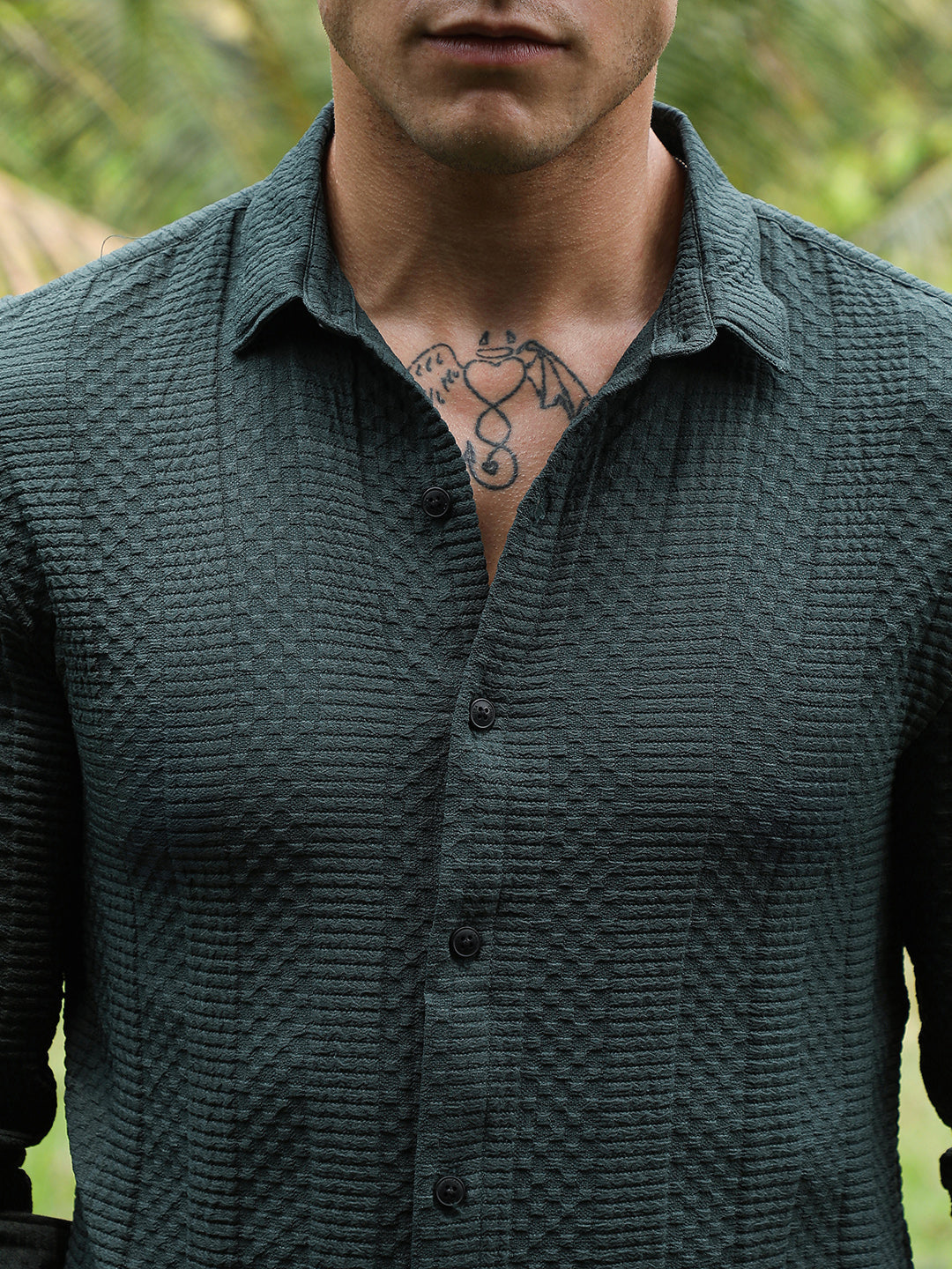 Parallel-Check Tactile Shirt