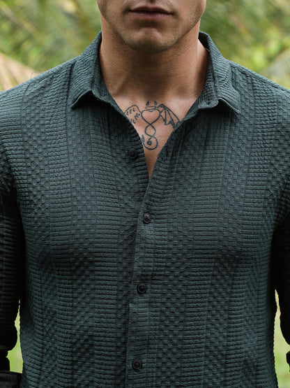 Parallel-Check Tactile Shirt