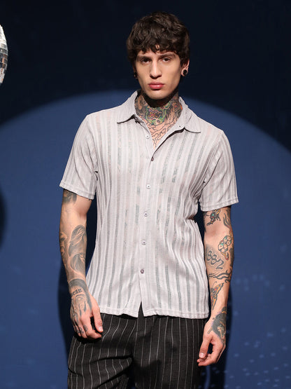 Ridge Knit Shirt
