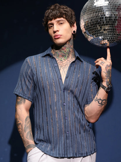 Ridge Knit Shirt