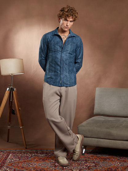 Ribbed-Corduroy Shirt