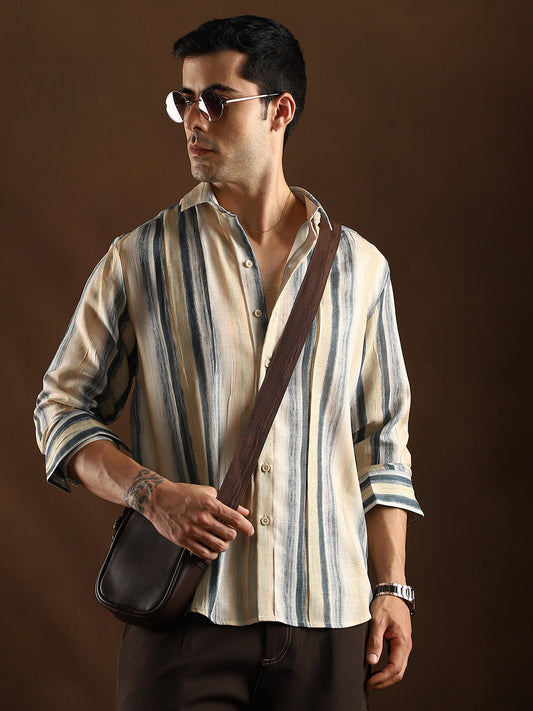 Striped-Strokes Shirt
