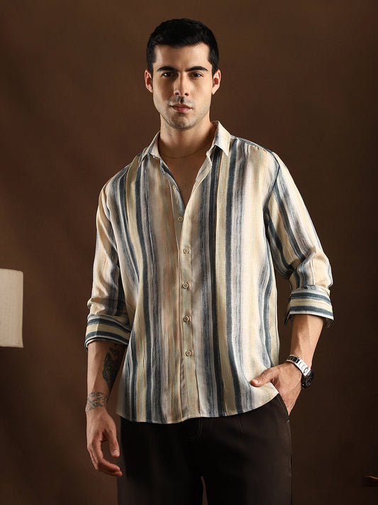 Striped-Strokes Shirt
