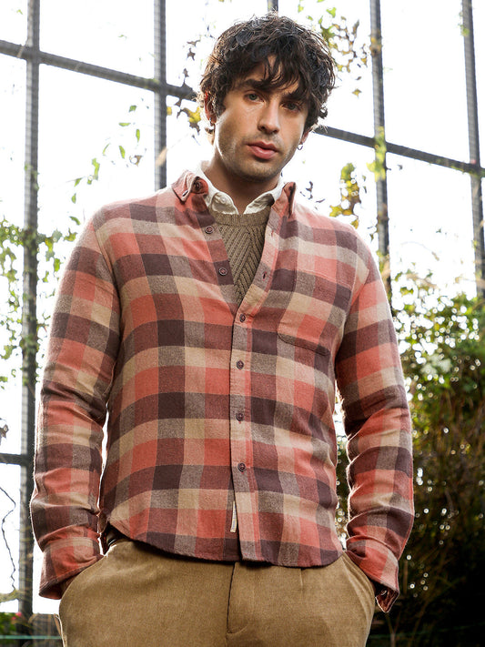 Button-Down Gradient-Buffalo Shirt