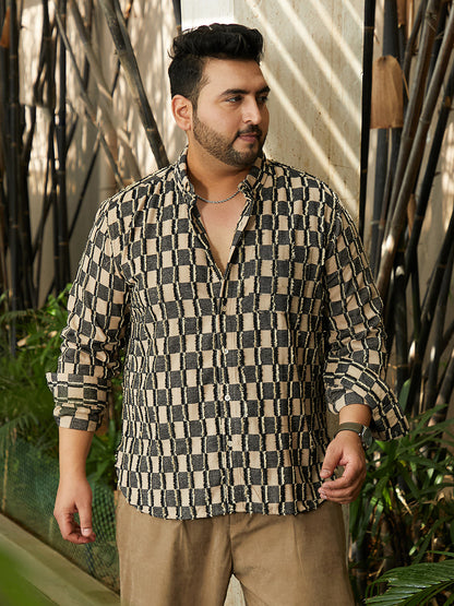 Block-Edge Shirt