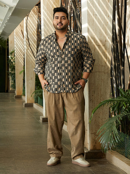 Block-Edge Shirt