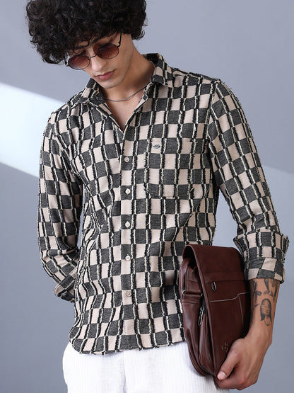Block-Edge Shirt