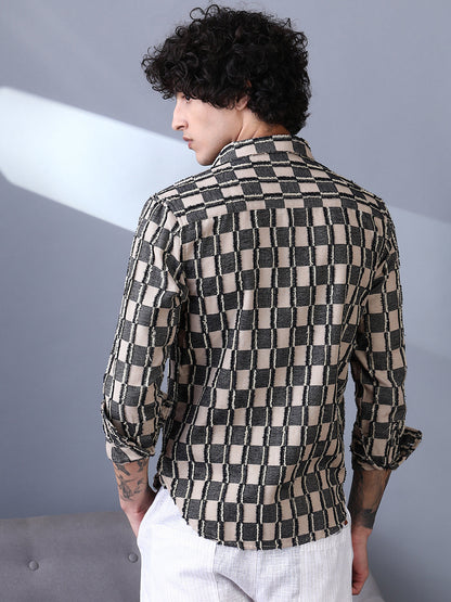 Block-Edge Shirt