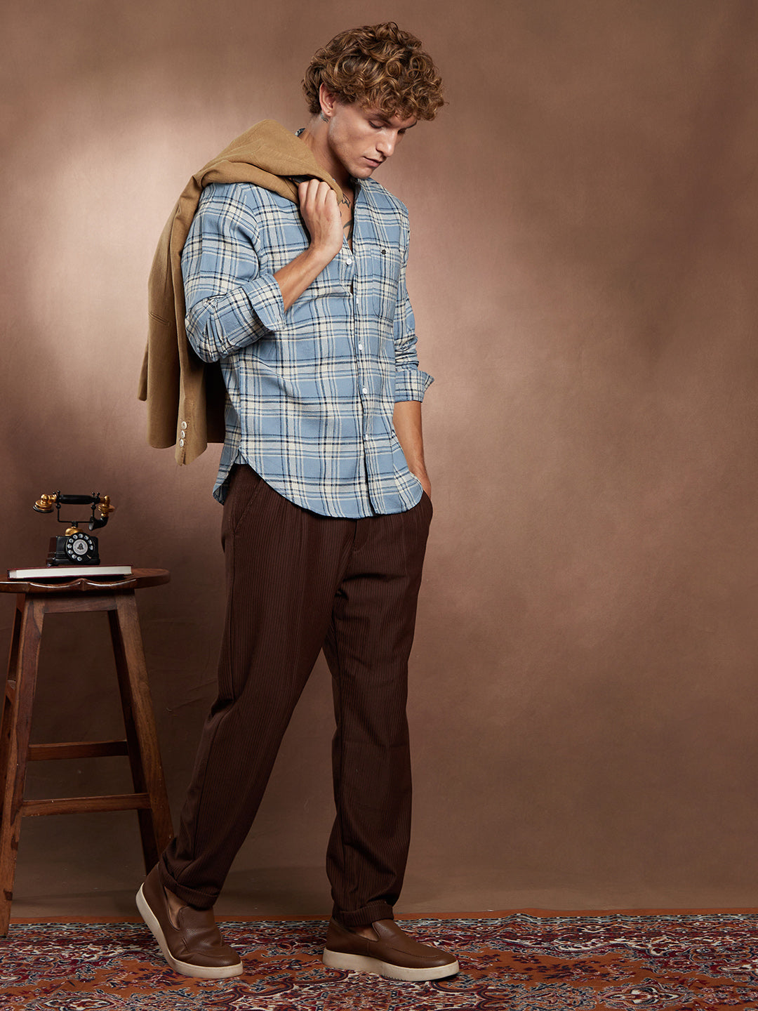 Shadow-Graph Regular Shirt