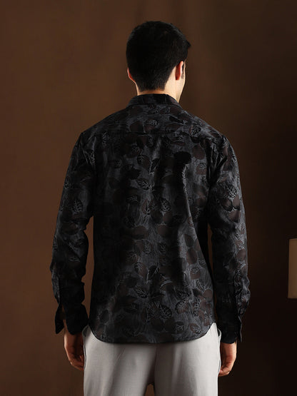 Foliage-Jaquard Shirt