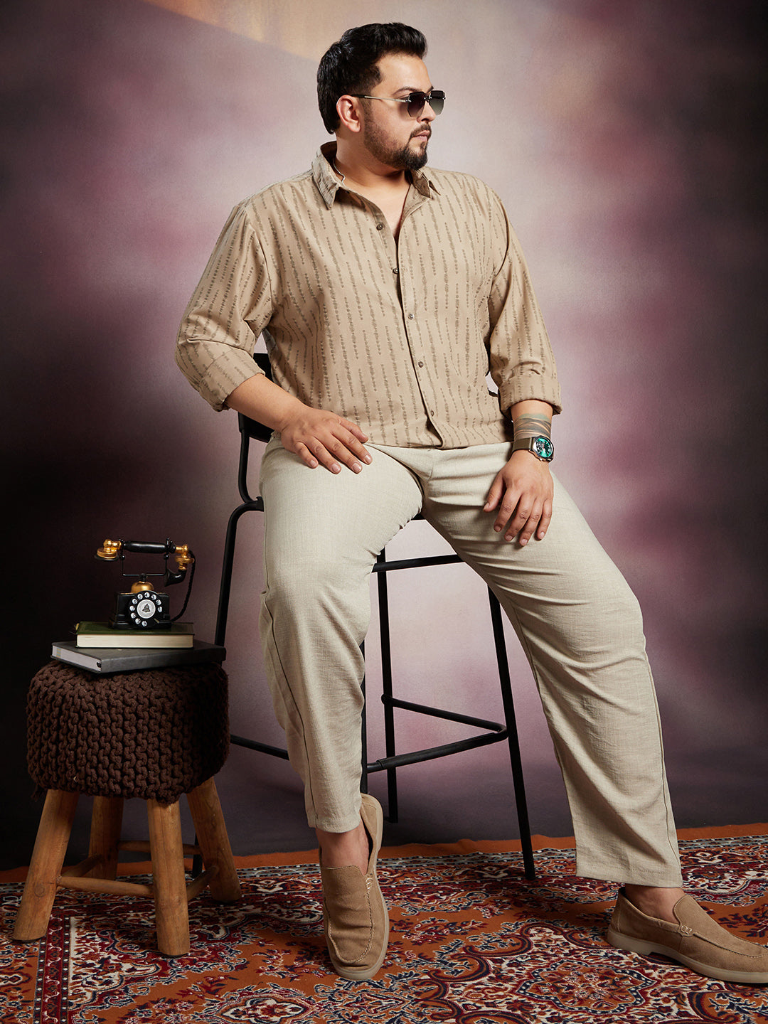 Tassel-Weave Shirt