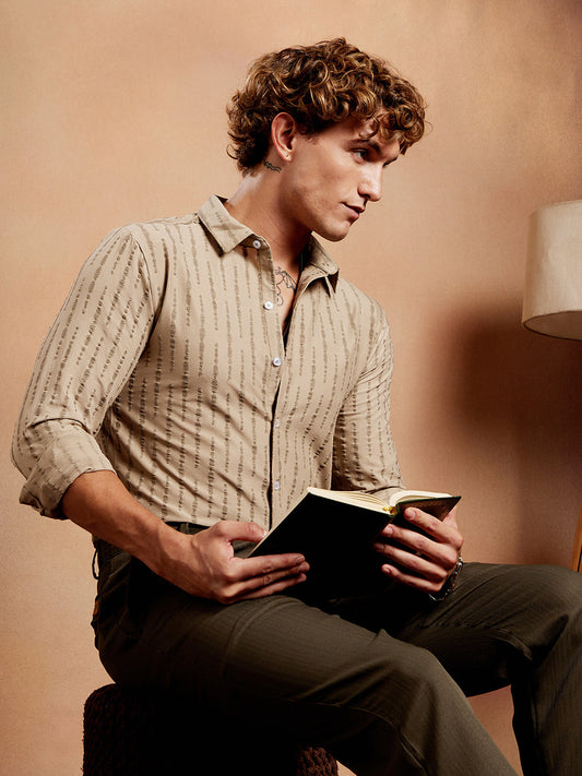 Tassel-Weave Shirt