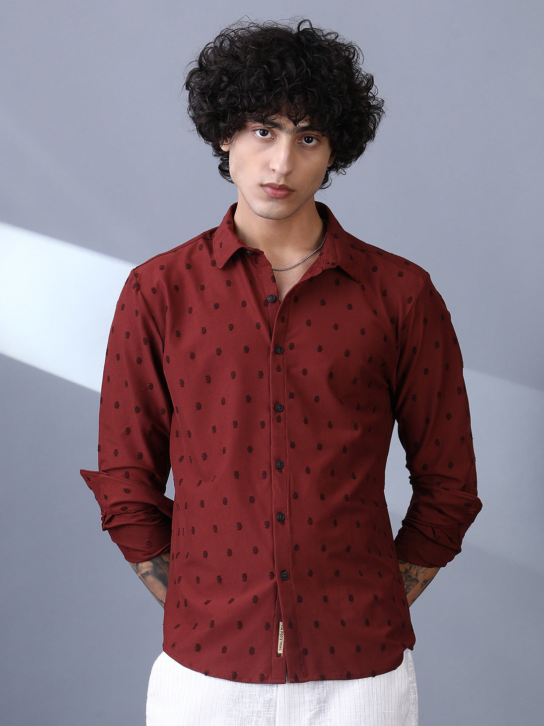 Polka-Tactile Shirt