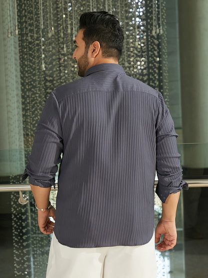 Pinstripe-Tactile Shirt