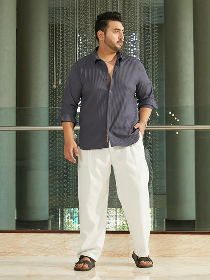 Pinstripe-Tactile Shirt