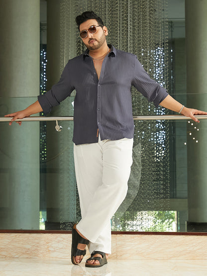 Pinstripe-Tactile Shirt