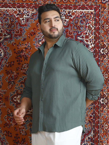 Pinstripe-Tactile Shirt