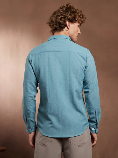 Freeform-Textured Shirt