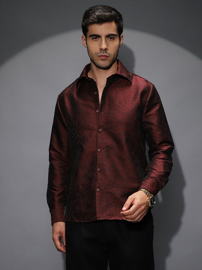 Foliage-Woven Shirt