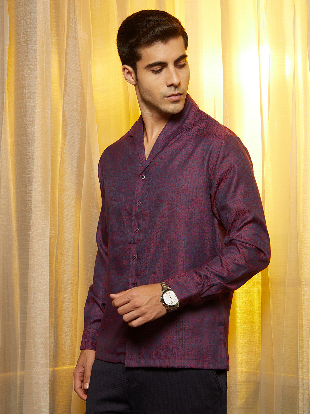 Distortion-Texture Shirt