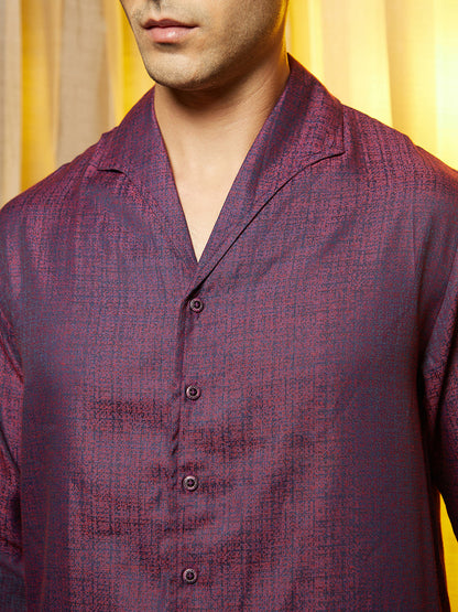 Distortion-Texture Shirt