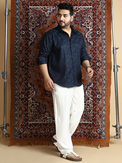 Foliage Self-Woven Shirt