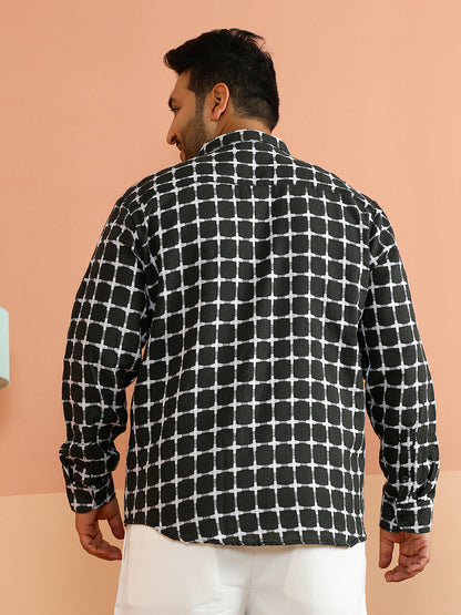 Graph-Weave Shirt