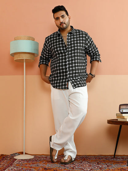 Graph-Weave Shirt