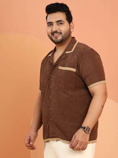 Contrast-Cuban Shirt