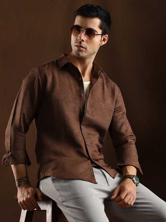 Overlap-Weave Shirt
