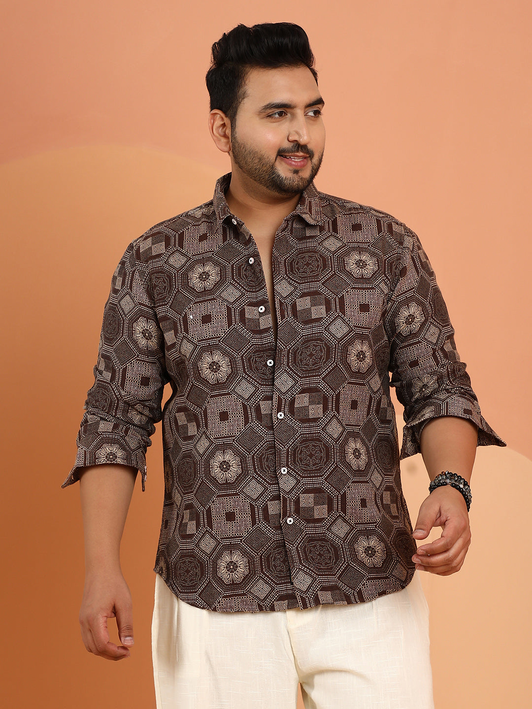 Floral-Kaleidoscopic Shirt