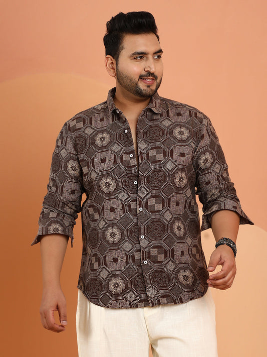 Floral-Kaleidoscopic Shirt