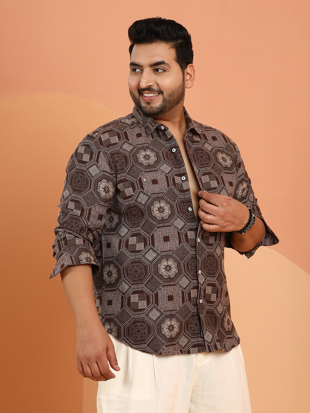 Floral-Kaleidoscopic Shirt