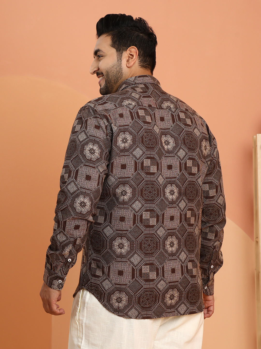 Floral-Kaleidoscopic Shirt